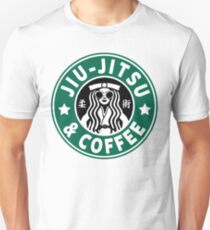 JIU JITSU AND COFFEE - FUNNY BRAZILIAN JIU JITSU Unisex T-Shirt