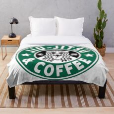 JIU JITSU UND KAFFEE - LUSTIGE BRASILIANISCHE JIU JITSU Fleecedecke