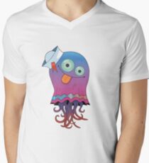 Superfast Jellyfish Men's V-Neck T-Shirt