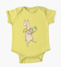 Alpaca on Maracas Short Sleeve Baby One-Piece