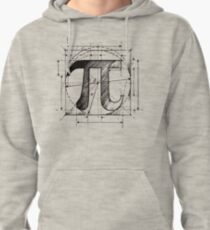 Pi Symbol Sketch Pullover Hoodie