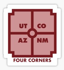 Four Corners - Red Sticker