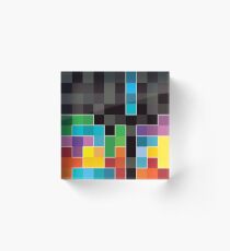 Mosaic 1494 - Tetris Mosaic Acrylic Block