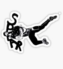 Inktober - spear! Sticker