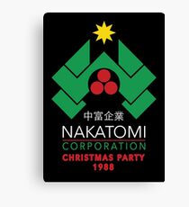 Nakatomi Corporation - Christmas Party Canvas Print