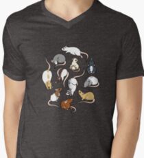 Rats Men's V-Neck T-Shirt