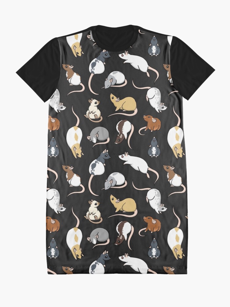 Alternate view of Rats Graphic T-Shirt Dress