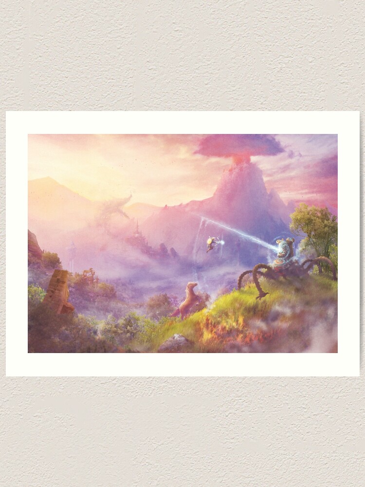 Alternate view of Breath of Adventure Art Print