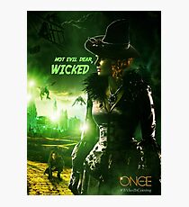 Once Upon a Time - Wicked - Zelena Photographic Print
