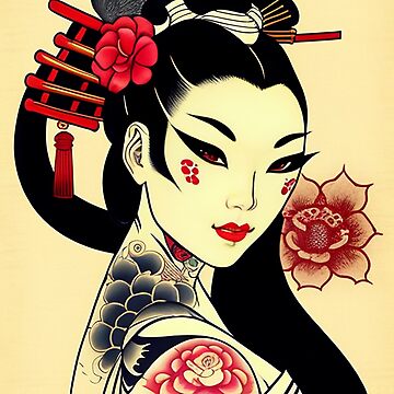 Japanese portrait by Alex Nardini: TattooNOW