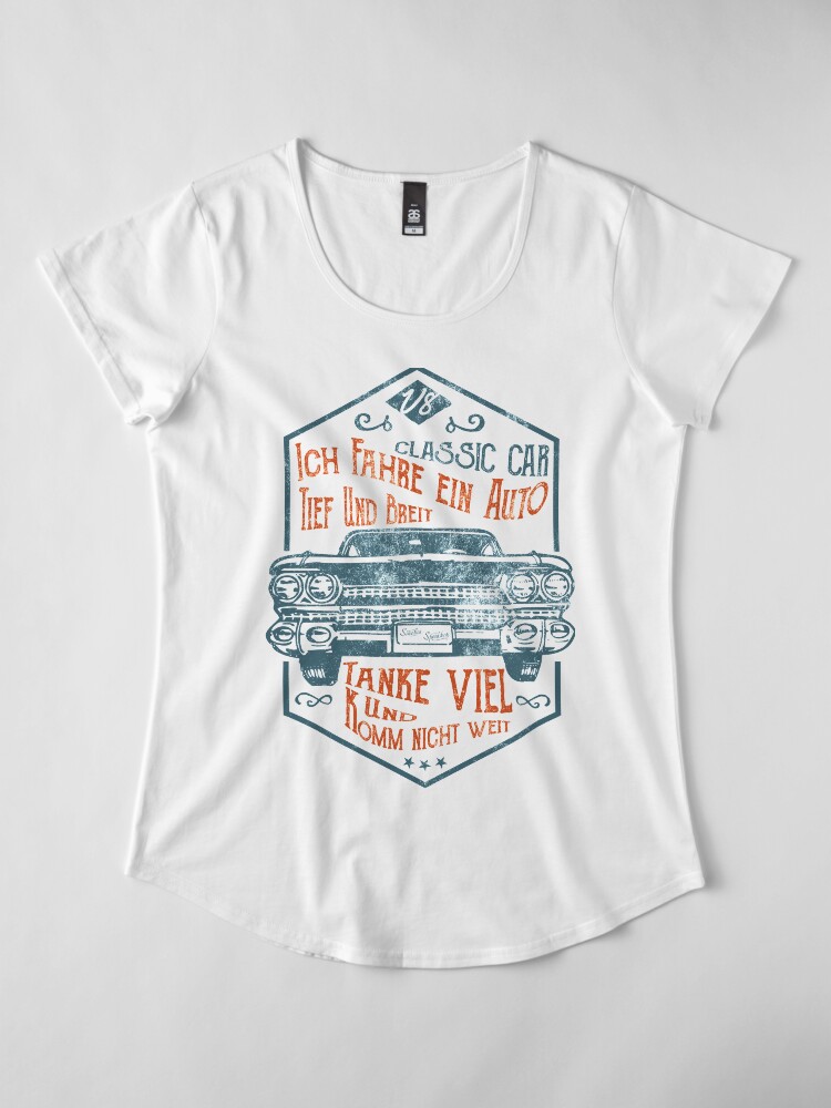 Alternative Ansicht von Tief und Breit Premium Rundhals-Shirt