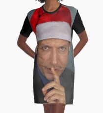 Christmas Jeff Goldblum Graphic T-Shirt Dress