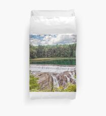 Dam on the Ottauquechee River Duvet Cover