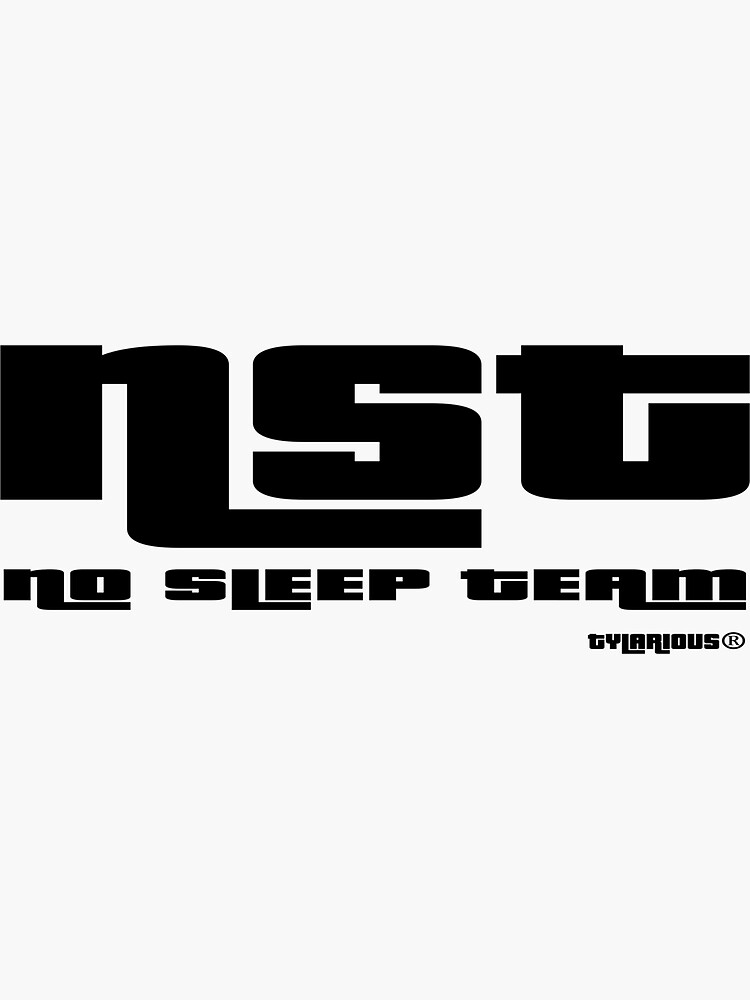 team no sleep shirt