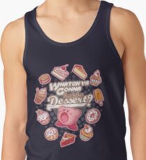 Camiseta de tirantes ¿Qué va a hacer con ese postre?