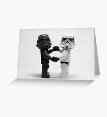 Lego Star Wars Stormtroopers Love Greeting Card