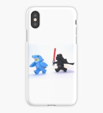 Lego Star Wars Darth Vader and Shark Suit Guy Pursuit Minifigure iPhone Case
