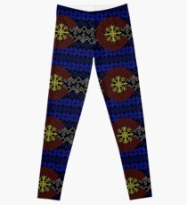 Sweater Pattern Colorado Flag Leggings