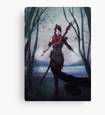 Witch of the Wilds Canvas Print