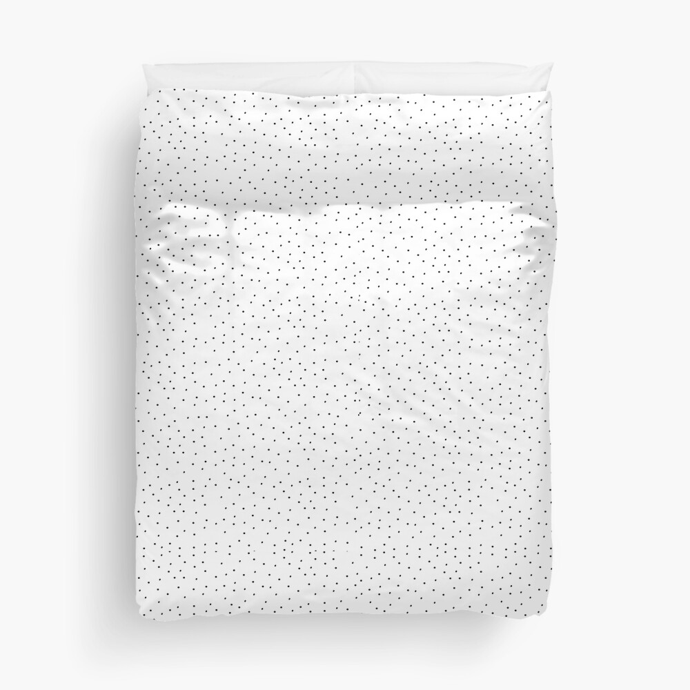"Dots White" Duvet Cover by meandthemoon Redbubble