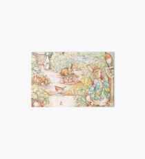 Die Welt von Beatrix Potter große Vintage Illustration Galeriedruck