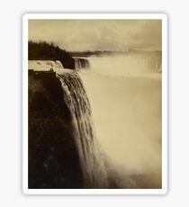 Niagara Falls around 1888 Photograph Sticker
