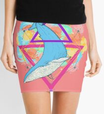 Minifalda Blue Whale and Triangles