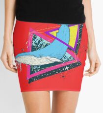 Minifalda Blue Whale and Triangles 2