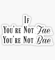 Fae Bae Sticker