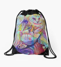 I Wish I Was The Moon Tonight Drawstring Bag