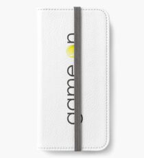 Tennisspiel an iPhone Flip-Case/Hülle/Klebefolie