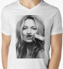 Kate Moss - Life is a joke fashion print Men's V-Neck T-Shirt