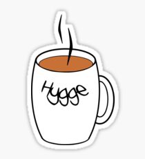 Hygge, Hot Cocoa Sticker