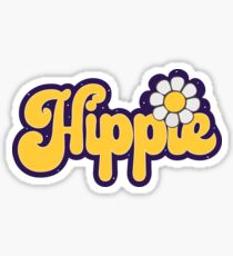 Hippie Sticker