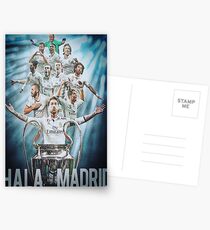 Hala Madrid Image Postcards
