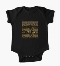 Oasis Champagne Supernova One Piece - Short Sleeve