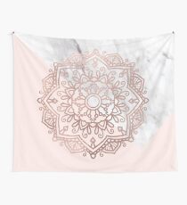 Vogue-Serie - Roségold Mandala Wandbehang
