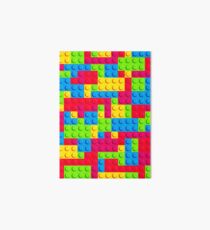 Coloured Bricks Art Board