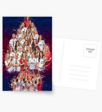 USWNT 1 Jahr WM-Champs! Postkarten
