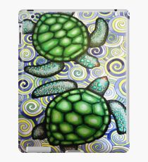 Vinilo o funda para iPad Marea de tortuga en espirales