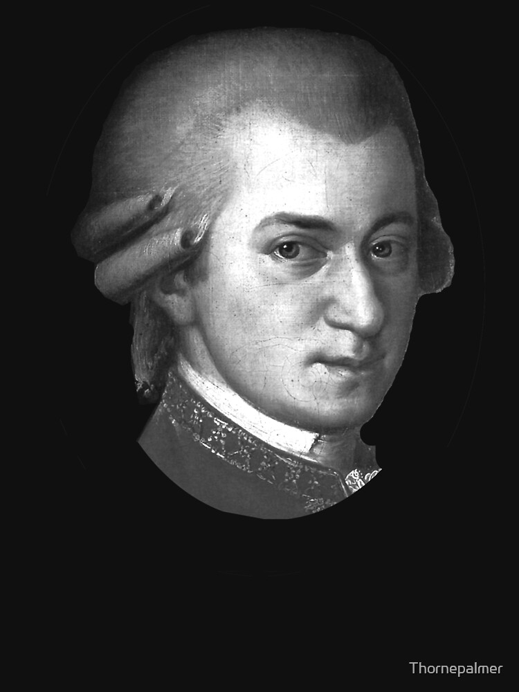 The genius Wolfgang Amadeus Mozart by Thornepalmer