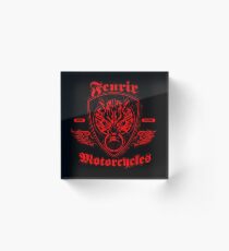 Fenrir Motorcycles Acrylic Block