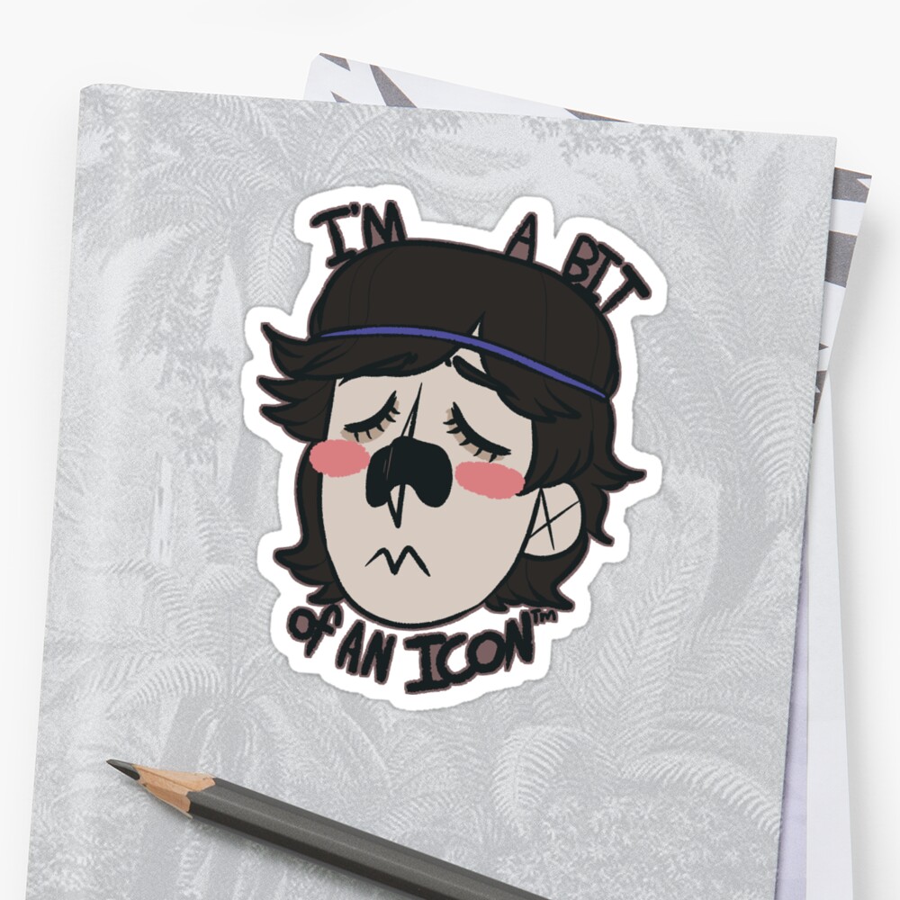 "joji icon" Sticker by captainmaxi | Redbubble