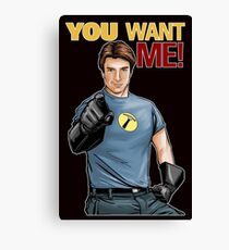 Captain Hammer - You Want Me Canvas Print