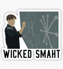 Good Will Hunting - Wicked Smaht Sticker