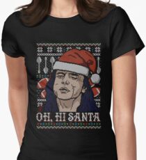 Oh Hi Santa Women's Fitted T-Shirt