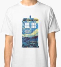 Camiseta clásica TARDIS de Van Gogh