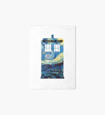 Van Gogh's TARDIS Art Board