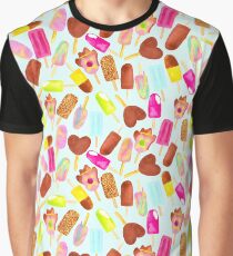Aussie Ice Creams - NEW - Blue Graphic T-Shirt
