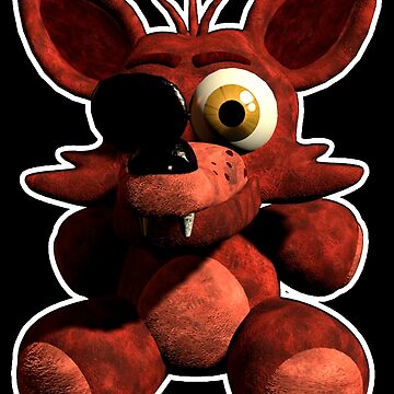 Poster for Sale avec l'œuvre « Peluche Foxy FNAF » de l'artiste  NasheedsCorner